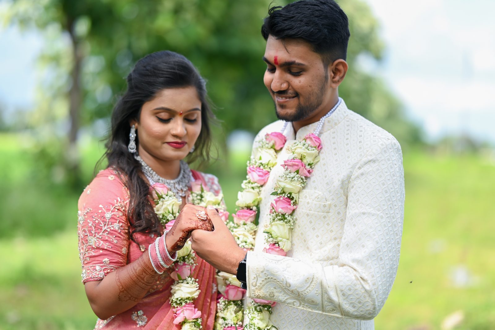 Engagement ring moment