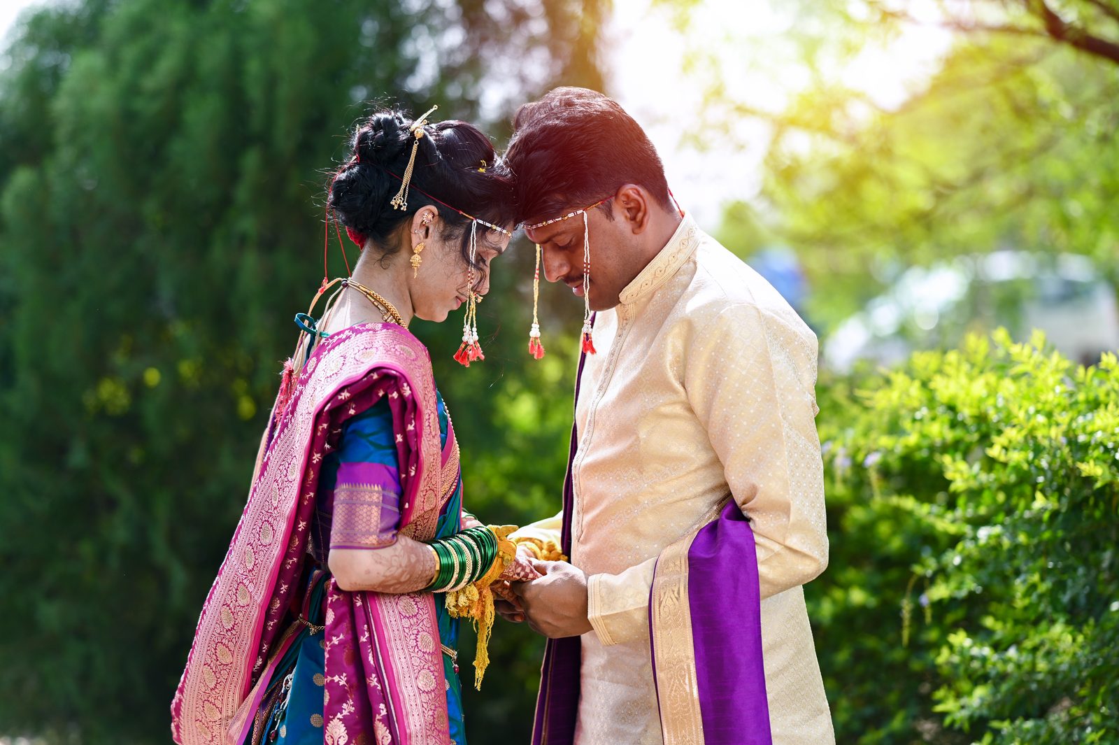 A Jyoti Wed Story couple portrait
